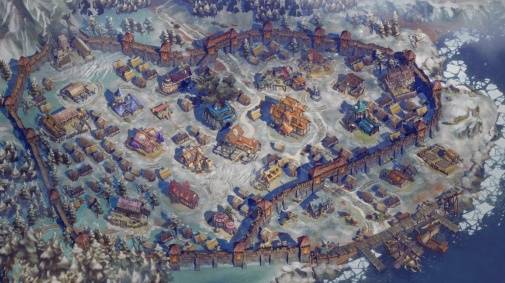 九游娱乐黑暗奇幻策略RPG桌游《霜港迷城》数字版即将震撼上线！(图3)