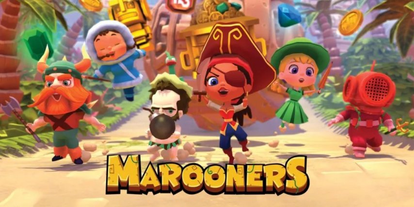九游娱乐【PartyGame】《Marooners》：乱斗派对挑战你的反应和策略！(图1)