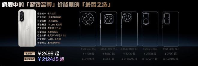 电竞三芯 游戏至尊！一加 Ace 5 至尊系列售价 九游娱乐2499 元起(图31)