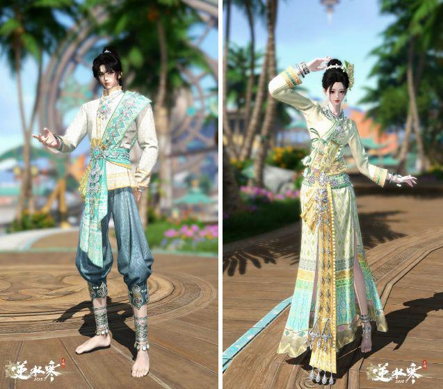 游戏史上最豪横！逆水寒百九游娱乐件外观无门槛白给这波操作我跪了(图4)