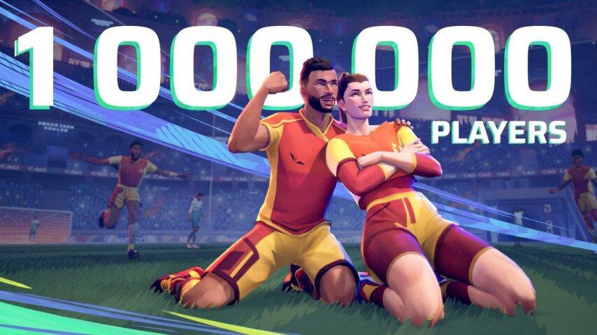 九游娱乐《开球》首发当天全平台玩家超100万 Steam峰值9万人(图2)