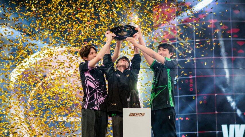 首个世界冠军中国 VKG 战队勇夺 202九游娱乐5 电竞世界杯《Apex 英雄》总冠军(图1)