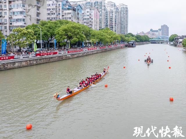 千年运河畔常州龙舟赛火热开启九游娱乐(图5)