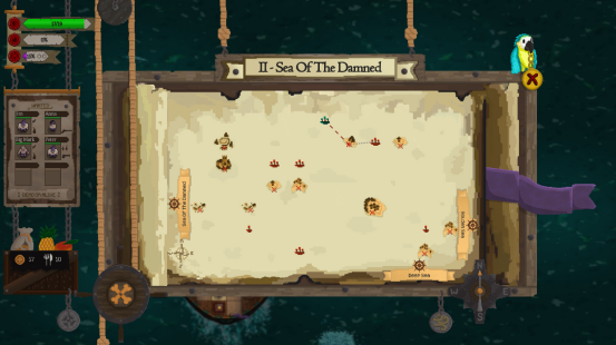 卡牌肉鸽海战游戏《赤海狂盗：卡牌九游娱乐远征》即将参加Steam Tiny Teams试玩节(图2)