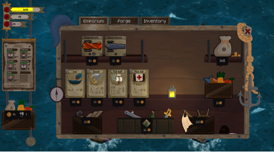 卡牌肉鸽海战游戏《赤海狂盗：卡牌九游娱乐远征》即将参加Steam Tiny Teams试玩节(图4)
