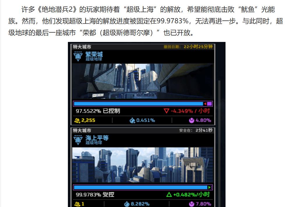“超级上海”保卫战欧洲人在游九游娱乐戏里都赢不了(图1)