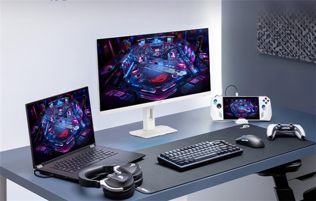 九游娱乐超能疾速神颜吹雪！新品ROG XG27ACMEG-W电竞显示器正式发售！(图5)