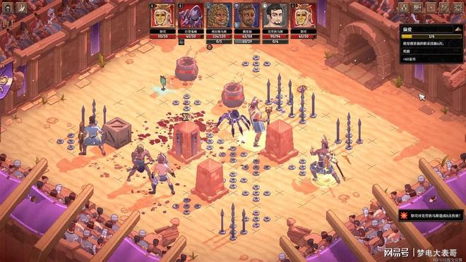 九游娱乐《角斗士血域》评测：像素风的血肉竞技场盛宴！(图4)