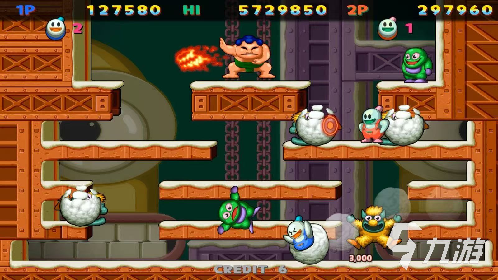 九游娱乐好玩的雪人兄弟怀旧单机游戏有哪些 2026耐玩雪人兄弟怀旧单机游戏推荐(图1)