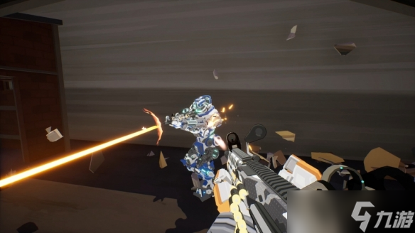 九游娱乐“泰坦陨落”平替《ShatterRush》结合跑酷与机甲空降(图2)
