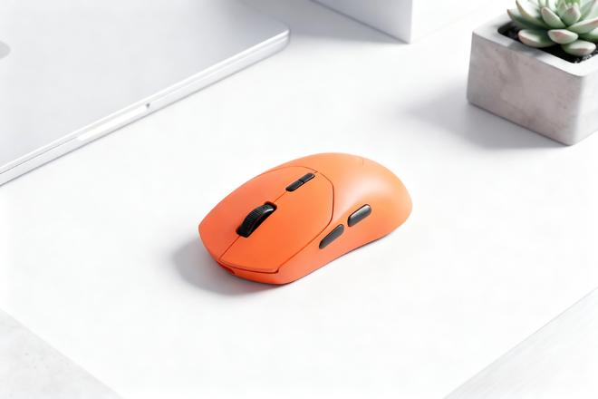 中小手万金油！一套精致桌面新生态：雷柏VT1二代焰影橙九游娱乐鼠标体验(图2)