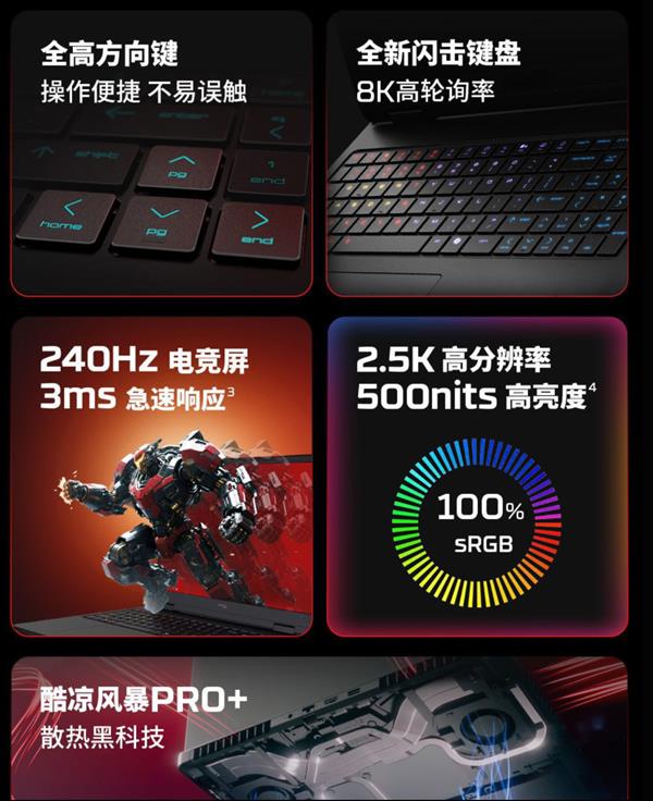 九游娱乐2026年高配电竞本5大热门品牌配置参数评测推荐(图2)
