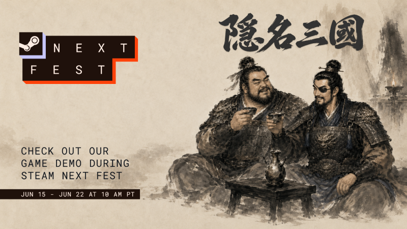 九游娱乐推理SLG《隐名三国》Steam新品节开放限时试玩(图1)